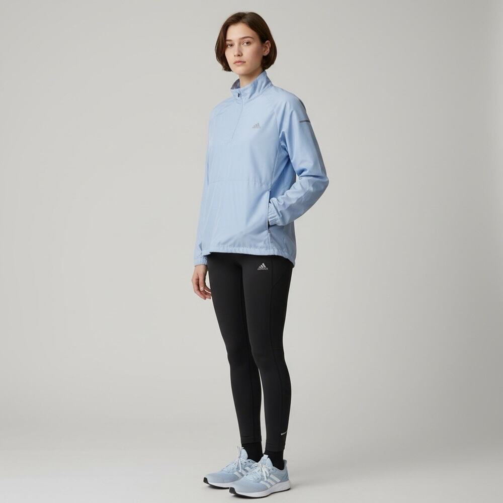 adidas running windbreaker womens xl